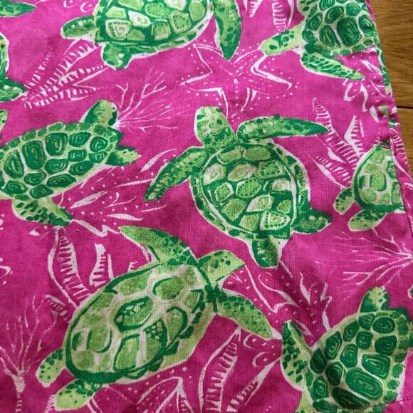 Tommy Bahama turtle tropical girls dress 6-7 - Picture 2 of 10